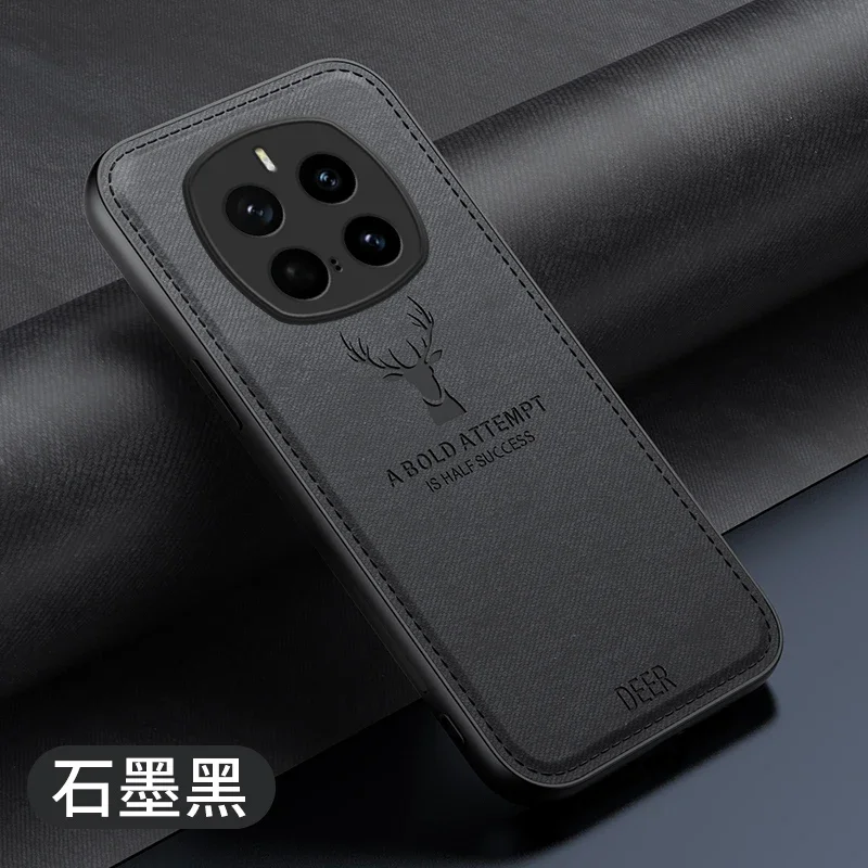 Luxury Retro Deer Pattern PU Leather Shockproof Phone Case