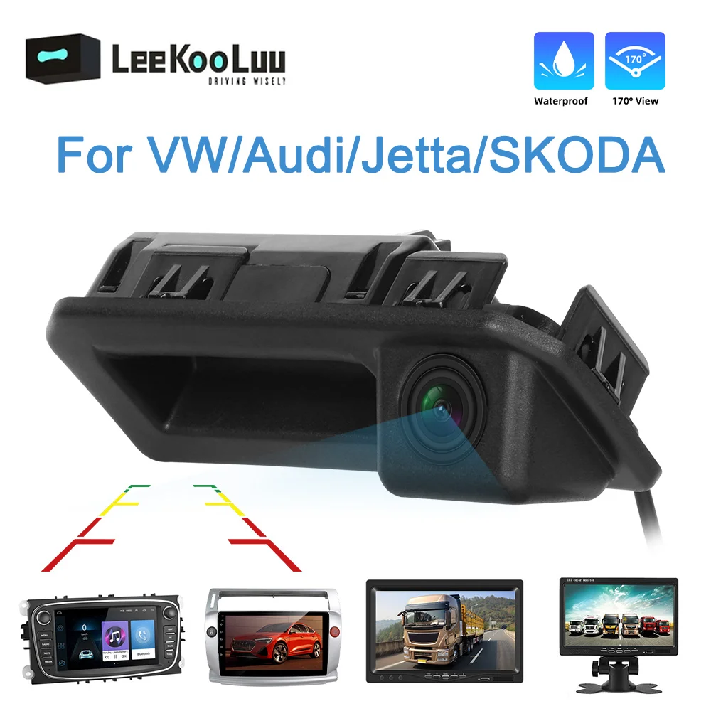 

Камера заднего вида LeeKooLuu AHD для Volkswagen/Audi/Jetta/Skoda