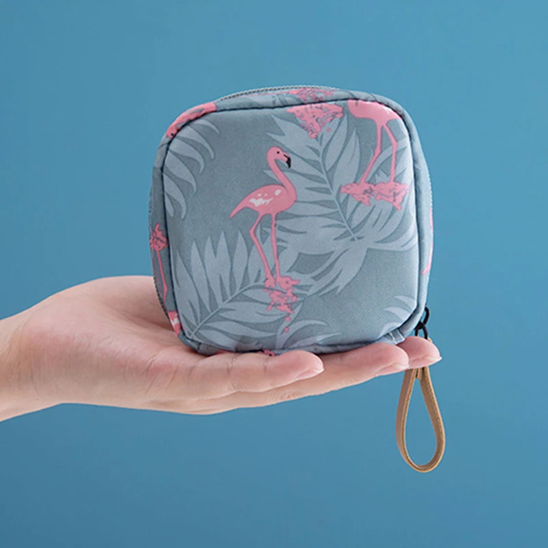 New Cosmetic Bag Flamingo Solid Color Travel Toiletry Storage Bag Cactus Beauty Makeup Bag Cosmetic Bag Organizer Special Offer 3