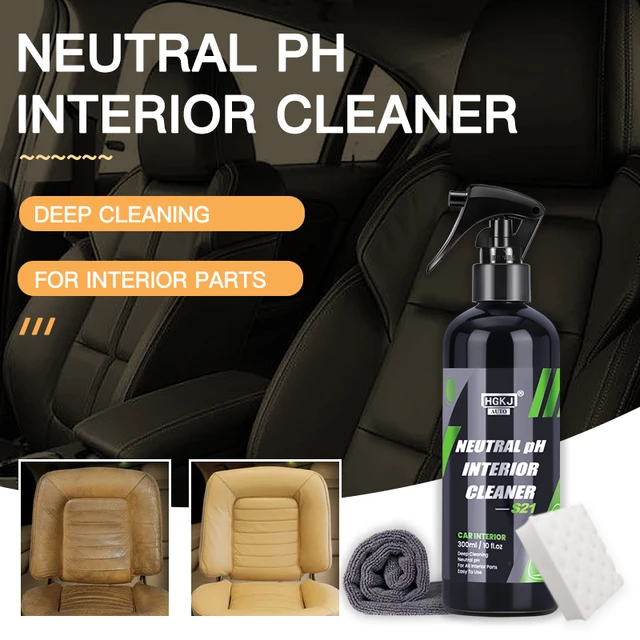 Interior Cleaner Cleaning Spray Car Interior Detailer Remove Stains 100ml Car  Cleaning Spray for Seat Car Roof Leather Surface - AliExpress