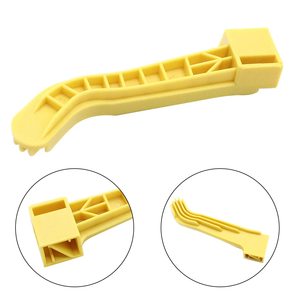 

Hot/Easy To Install Practical To Use Durable High Quality Bonnet Lock Handle Parts & Accessories Yellow 1X 7934E7
