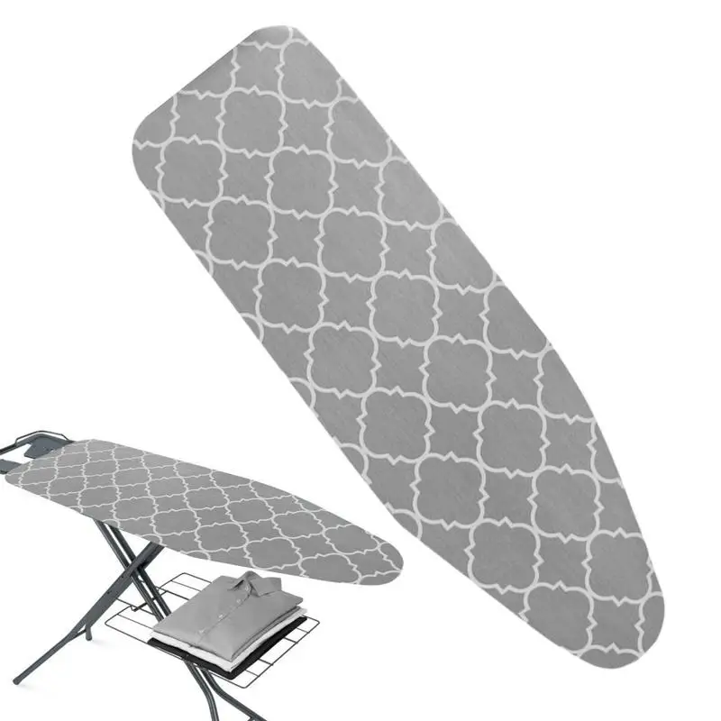 

Ironing Board Cover Scorch Resistant Extra Thick Cotton Iron Cover Protective Non Slip Thick Printed Ironing Board Covers