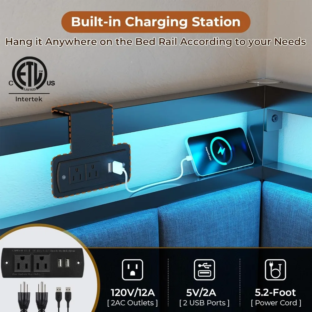 Twin Storage Platform Bed 5