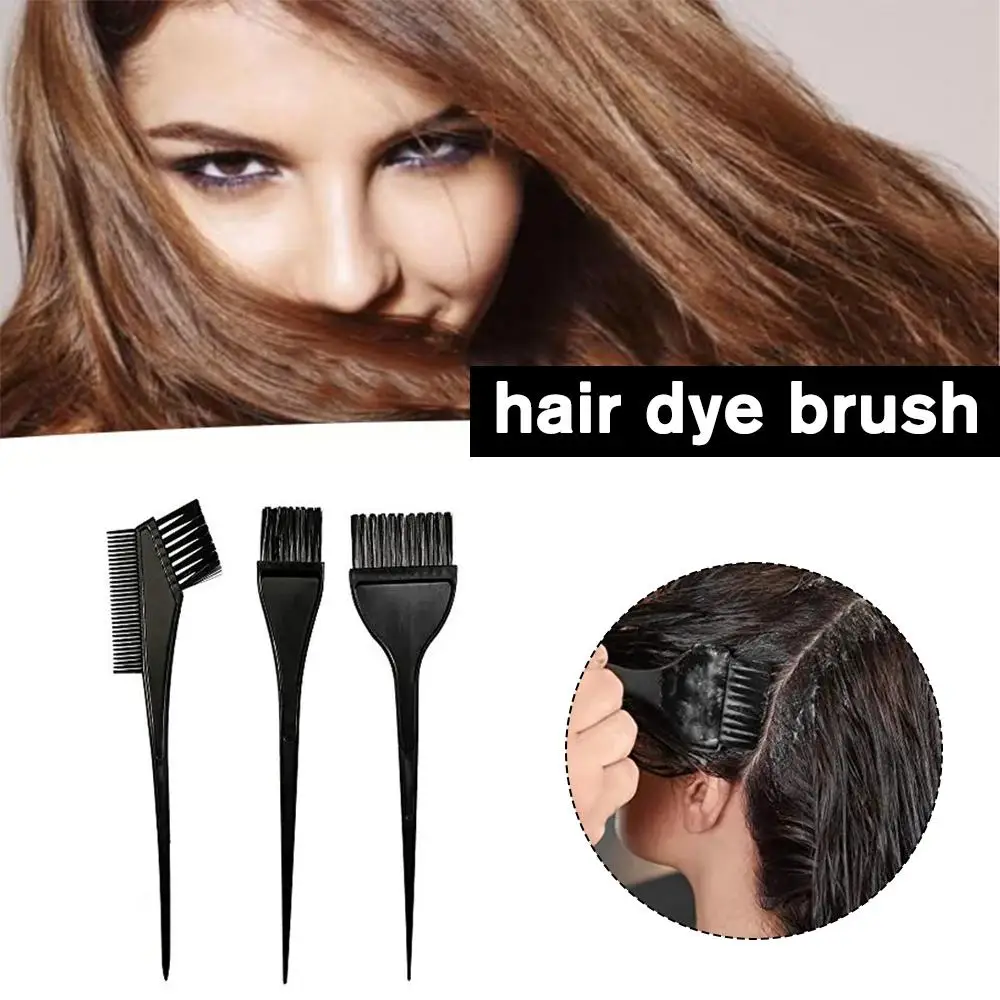 

Hair Dyeing Diagonal Brush Hair Salon Tools For Soft Hair And Hairdressing Baked Oil Pouring Brush Hair Dye Bowl Comb Brush K6E1