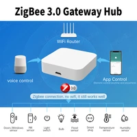 Tuya Smart Life APP Zigbee 3.0 Gateway Hub Smart Home Automation Device Remote Control Wireless Bridge Works with Alexa Google - Image 2