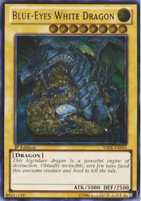 

Yu-Gi-Oh TCG 20th/Holographic/Secret/Ultra Rare / HR/UR/SER/PGR/GR/ Blue-Eyes White Dragon English Original Card