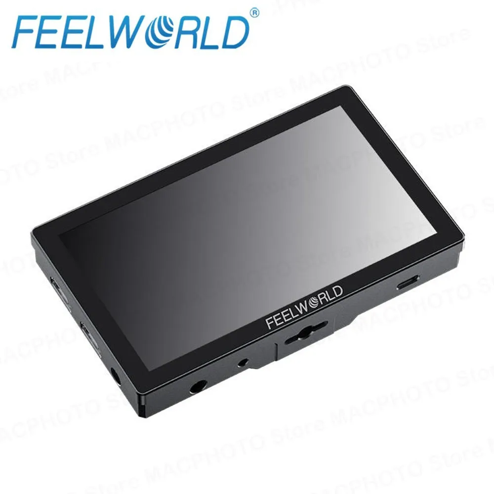 FEELWORLD P6X 5.5 Inch Aluminium DSLR Camera Field Monitor Touch Screen 4K HDMI 1920x1080 pixels