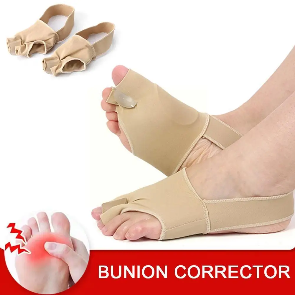 

1 пара корректоров Hallux вальгусные большие корректор бурсита большого пальца стопы носки для женщин, обезболивающий разделитель для пальцев ног, средство для ухода за мужскими пальцами ног, Орто B6V0