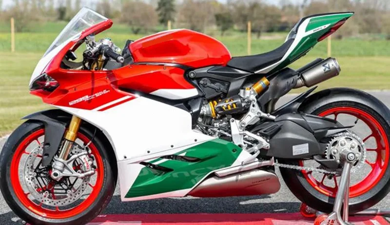 

4Gifts New ABS Fairings Kit Fit for Ducati 959 1299 Panigale s 2015 2016 2017 2018 15 16 17 18 Bodywork Set Red Green White