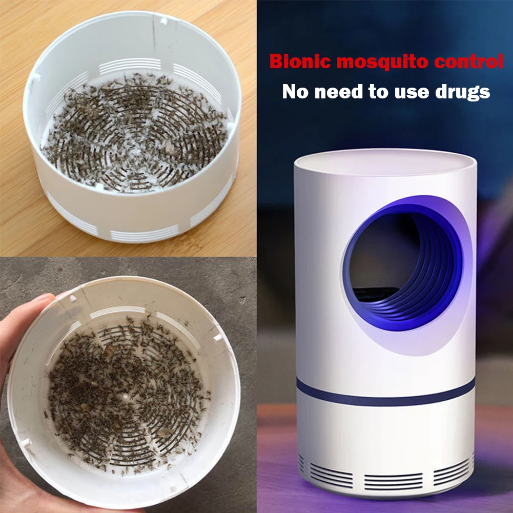 무해 LED 전기 충격 모기 퇴치 램프, 음소거 모기 퇴치 장치, 가정 사무용품, 친환경