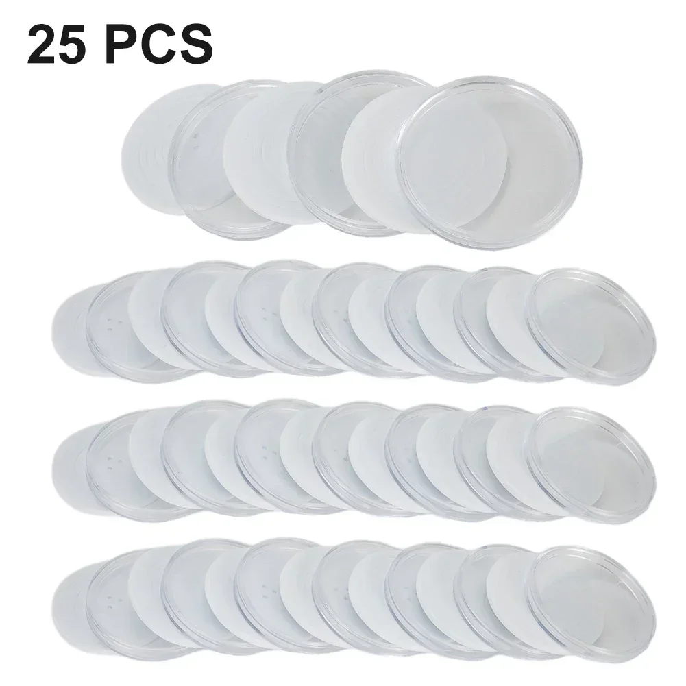 10/25/100 Pcs Transparent Plastic Coin Holder Coin Collecting Box Case Capsule Protection Boxes Container 27 39MM 40MM 46mm coin holder coin capsules