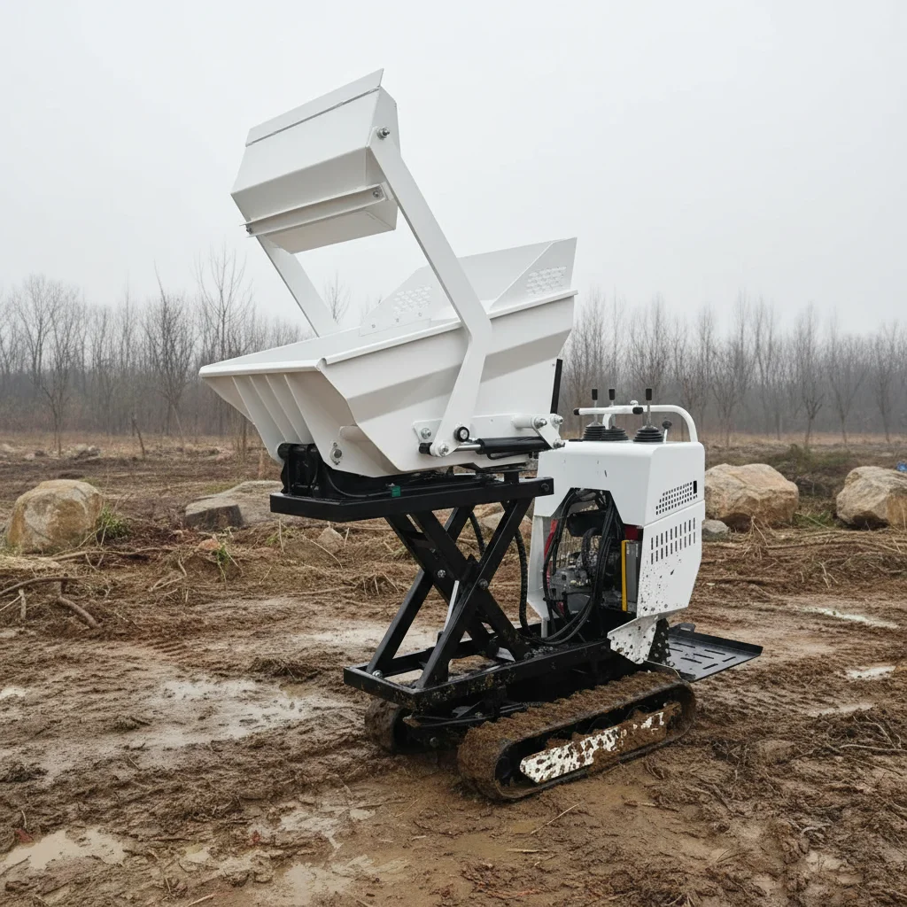Raupenkipper Mini-Dumper 500kg EURO 5 EPA-Zertifiziert Direkt ab Werk Schneller Versand Hohe Haltbarkeit