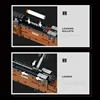 1028PCS Kar98K Building Block Model Can Shoot Heavy Sniper Rifle Assemble Bricks WW2 Weapons Series Kids Wargame Toys Idea Gifts 3