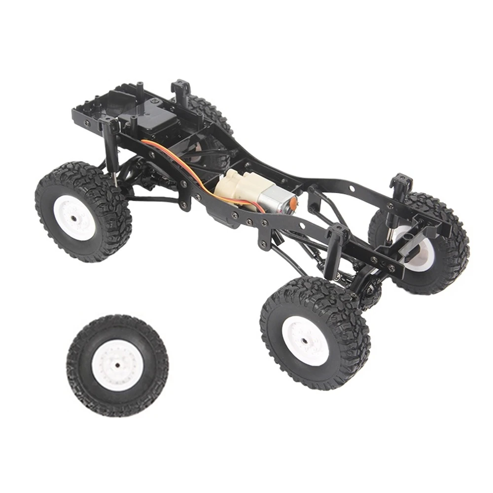 

190mm Wheelbase Unassembled Frame Chassis for WPL C14 C24 C24-1 C54 CB05 Land Cruiser LC80 1/16 RC Car Upgrade Parts