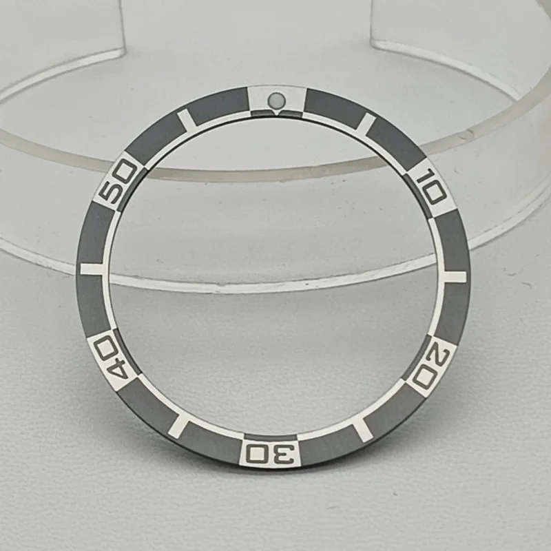 Flat Aluminum Watch Bezel Insert - 38x31.5mm