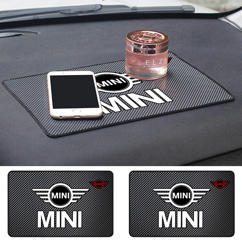 Dash Phone Holder Car Anti-Slip Pads Dashboard Sticky Mats Accessories for MINI Cooper One JCW Countryman R56 R60 R57 R55 R53 F55 F56