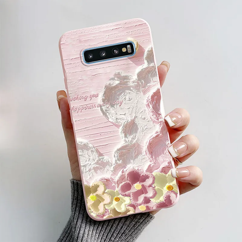 Cute Butterfly Painted Soft TPU Phone Case Cover