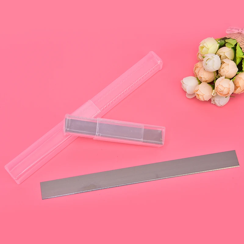 스테인레스 스틸 커터 블레이드, 폴리머 도자기 클레이 절단 도구 세트, 4 인치, 8 인치, 2 개