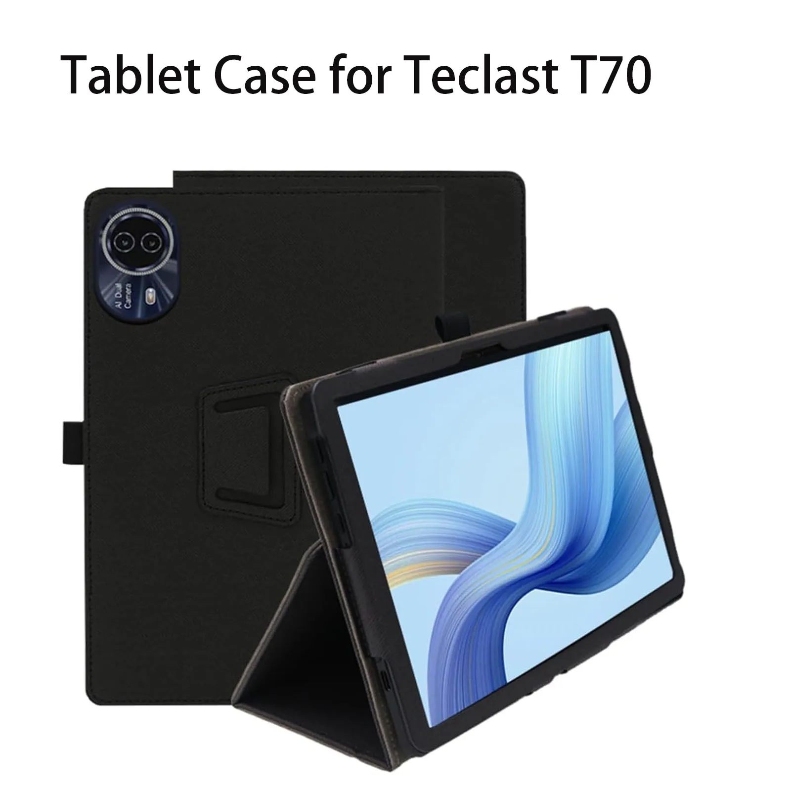 Premium Shockproof Tablet Case with Kickstand in PU Leather