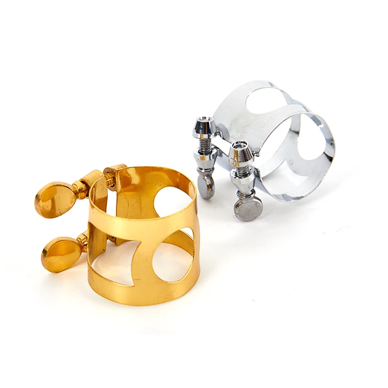 Ligatures Metal Mouthpiece Alto Sax Leather Ligature Alto Sax Saxophone Durable Aliexpress