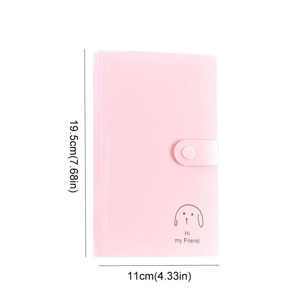 120/240 Slots Cards Holder ID Business Card Bag Photocards Holder Collection Photo Album Book Ticket Desk Organizer