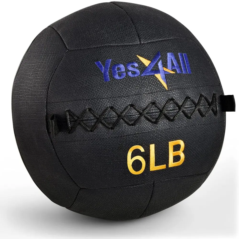 

6lbs Soft Medicine Wall Ball With Target Sticker
