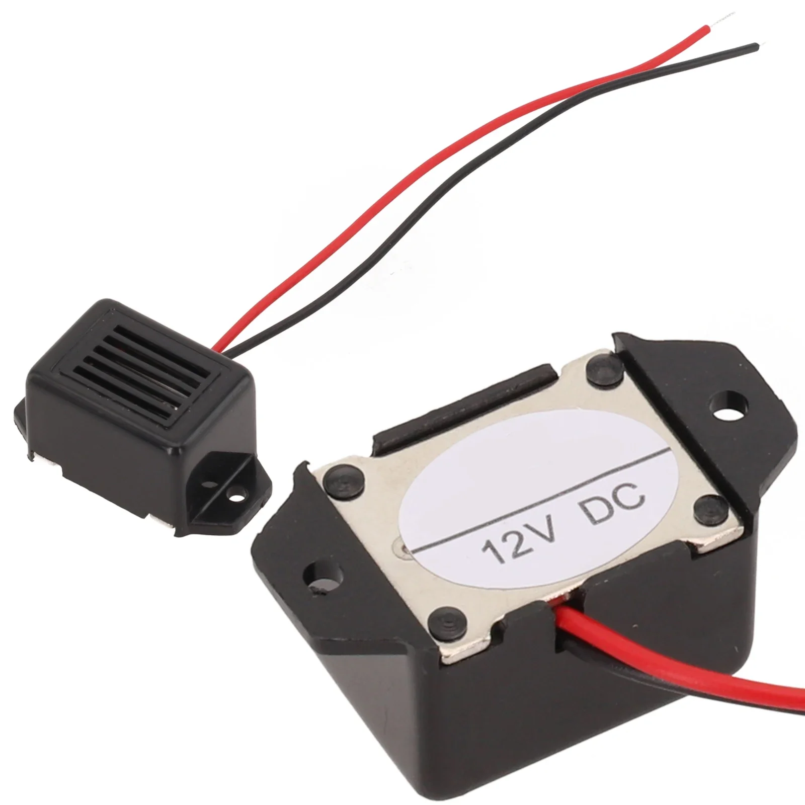 DC 12V 75dB Siren Beeper Buzzer Sound Warning Alarm Adapter Cable Slim Invisible for Car Truck Vehicle Reversing Reminders