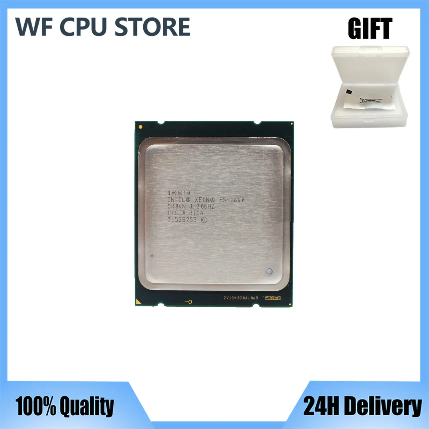 

Intel Xeon E5 1660 CPU server Processor 6 Core 3.3GHz 15M 130W SR0KN LGA2011