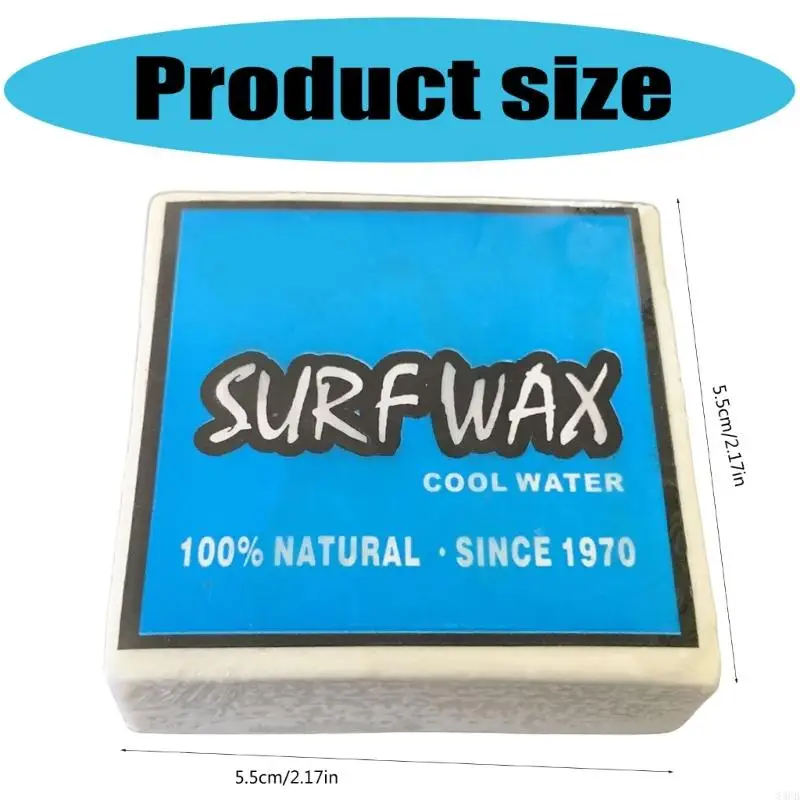 83CB Easily Application Surfing Wax Antiskid Surfing Wax Hot Cold Water