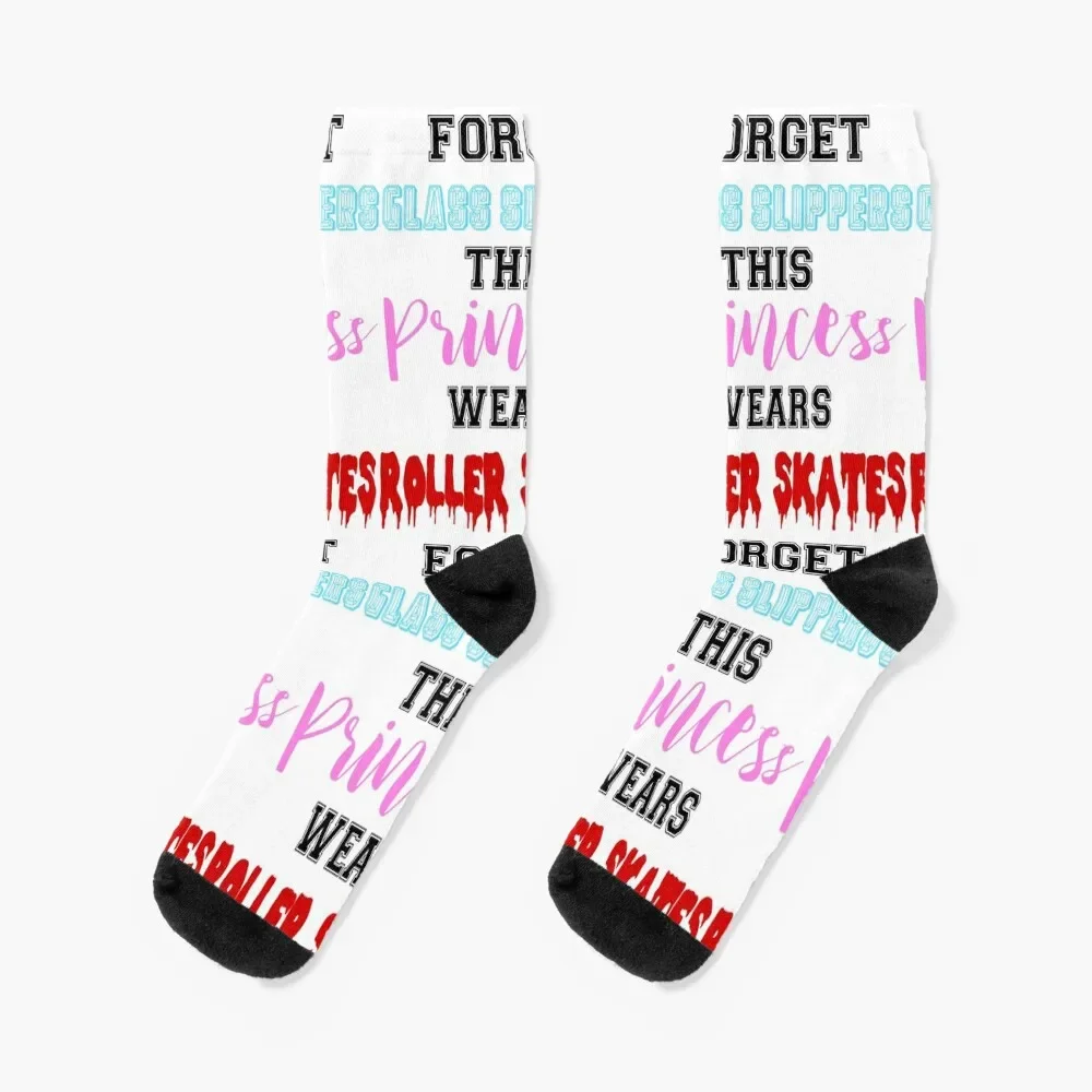 

Skater Princess Socks designer cute Men Socks Women's