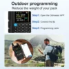 TIDRADIO H3 professional Walkie Talkie AM FM Wireless Programming PTT Air Band Long Range Radio multifunctional communicator 6