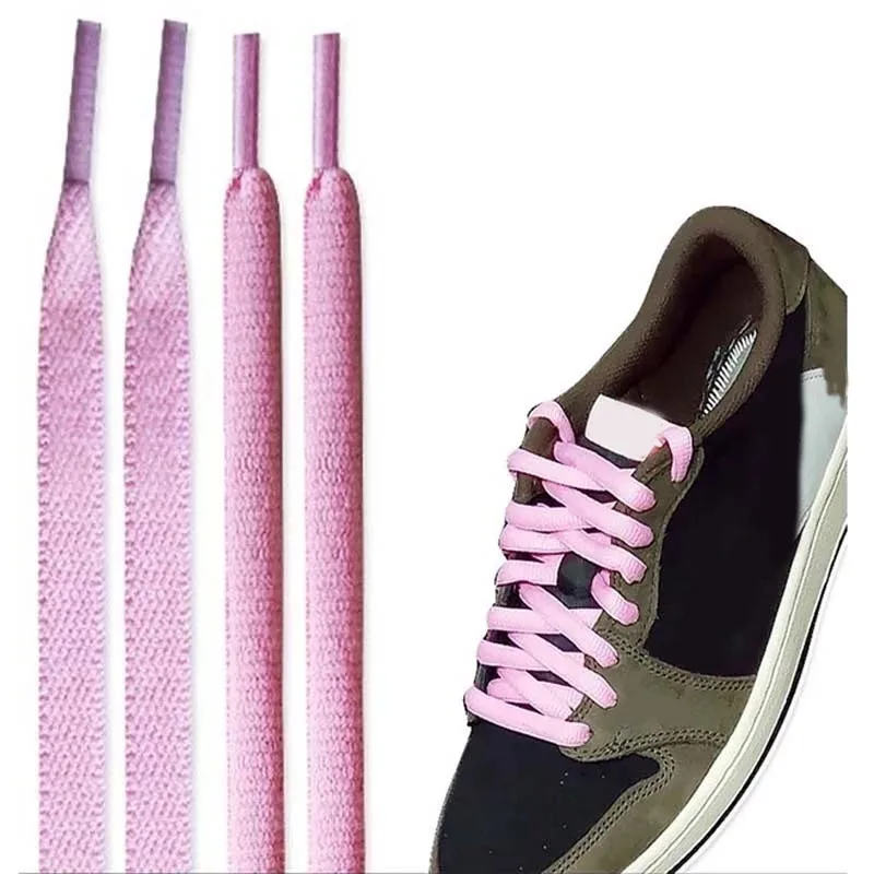 Cordones de la serie Travis X Pink para zapatillas de baloncesto, cuerdas de tipo para niños y adultos, Unisex, 60-180 Cm, 2021 - AliExpress