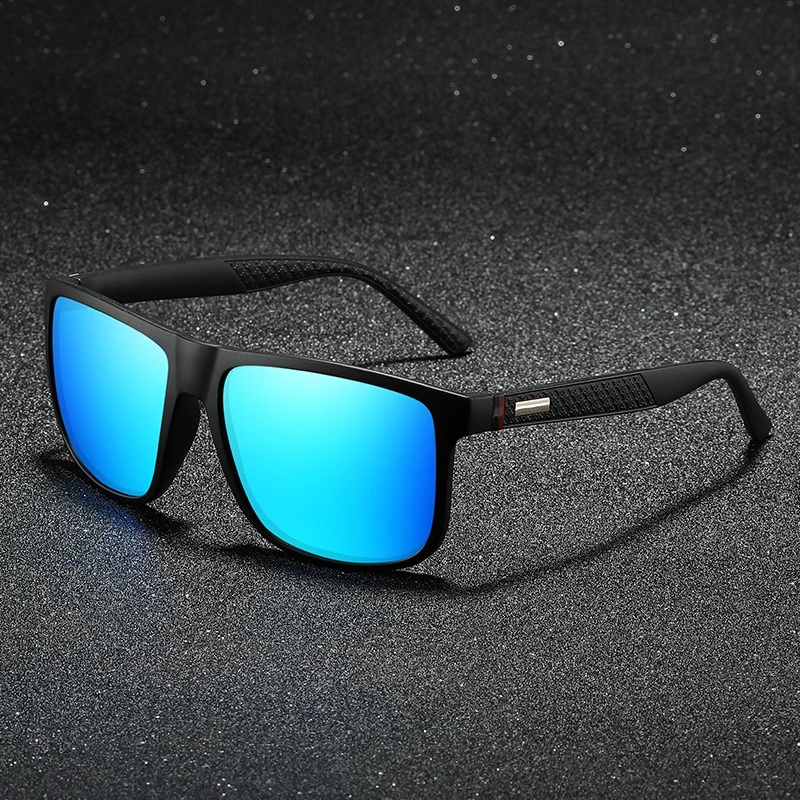 Polarized Sunglasses For Men Women Driving Travel Square Vintage UV400