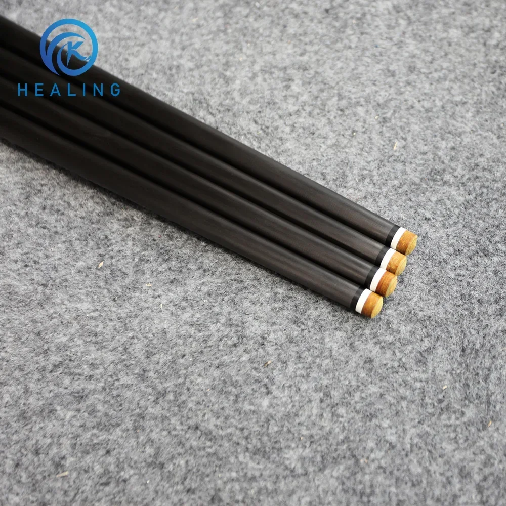 Factory Direct Customized Shaft Carbon Fiber with foam Billiards Shaft For Snooker&Billiard Play Cue LOGO Engraving OEM