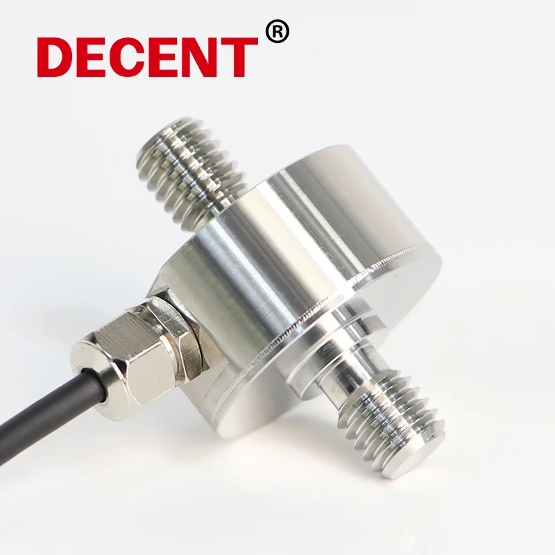 Sensore Di Forza Piatta Mini Capsula Trasduttore Tensione Di Compressione 50Kg 500Kg Asta Filettata Cella Di Carico Scatola Membrana Di Piccole Dimens