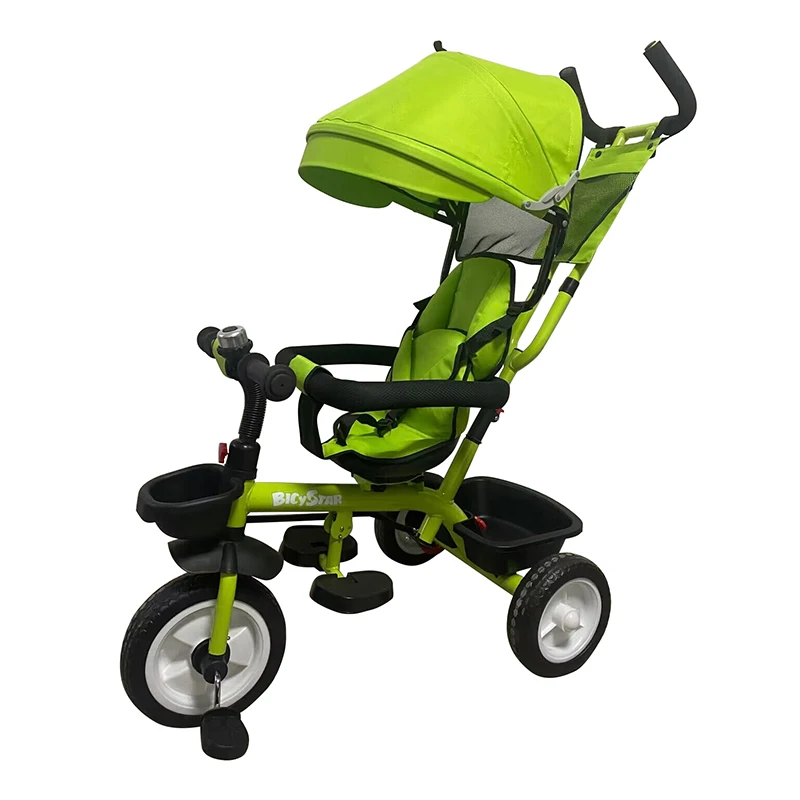 Auto Giocattolo Bambini Telaio In Metallo Doppia Barra Di Spinta Triciclo Bici Per Bambini Triciclo Bambini Triciclo Per Bambini A Buon Mercato