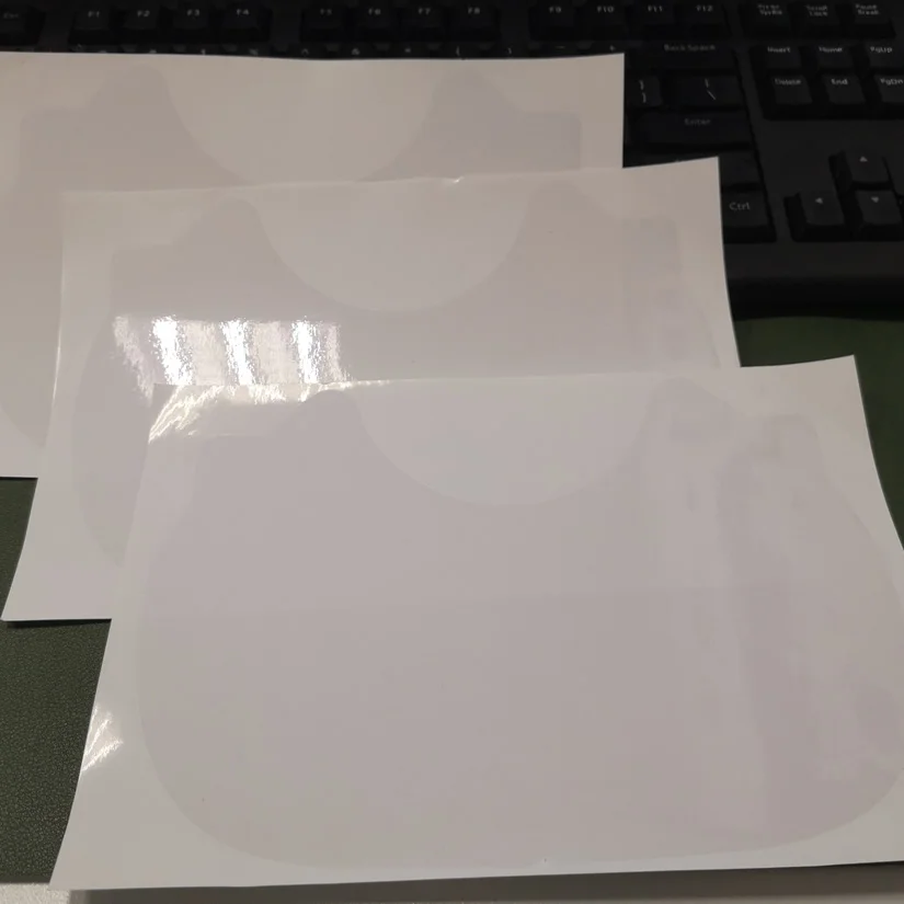 Respirator Accessory 5-10pcs Protective Film For Full Face Mask Or 6800 Mask Gas Respirator Window Screen Protector Sticker