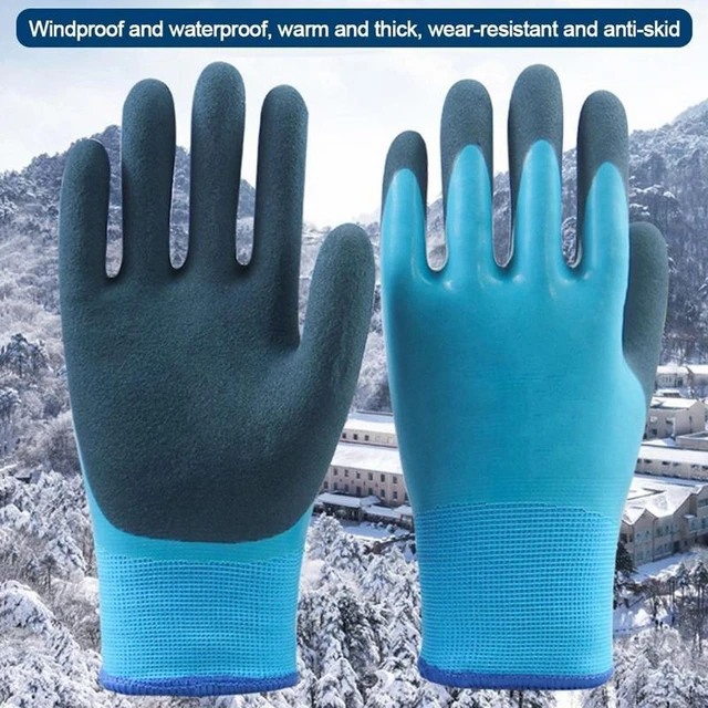 Insulated Work Gloves Men Waterproof Winter Gloves Ice Gloves For Work Winter  Fishing Gloves Thermal Work Gloves Cold-Resistant - AliExpress