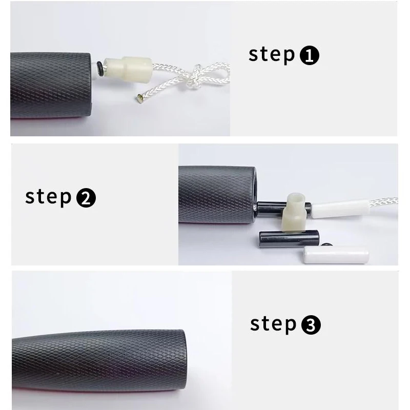 ABS Hard Beaded Bamboo Jump Ropes Adult Professional Skip Jump Rope Weight Loss Fancy Jump for Work Out Children's Jumping Rope 5