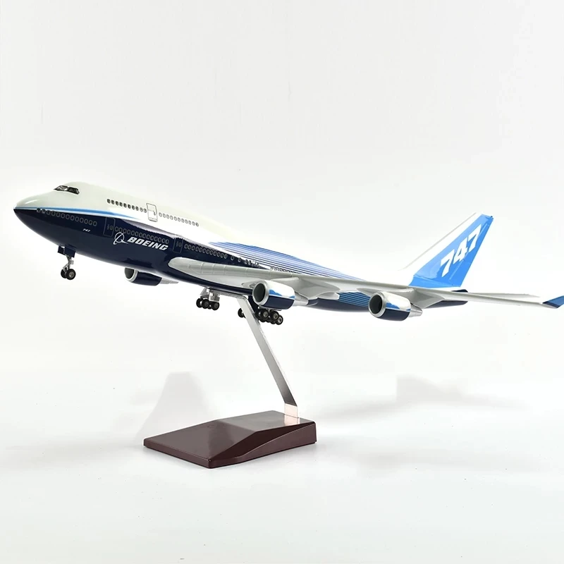 1:130 Modello Jet Airplane B747 Modello Di Aereo Modello Di Aereo Aereo Pressofuso Per Adulti Modello Di Aereo Boeing 747 Per Regalo Di Decorazione