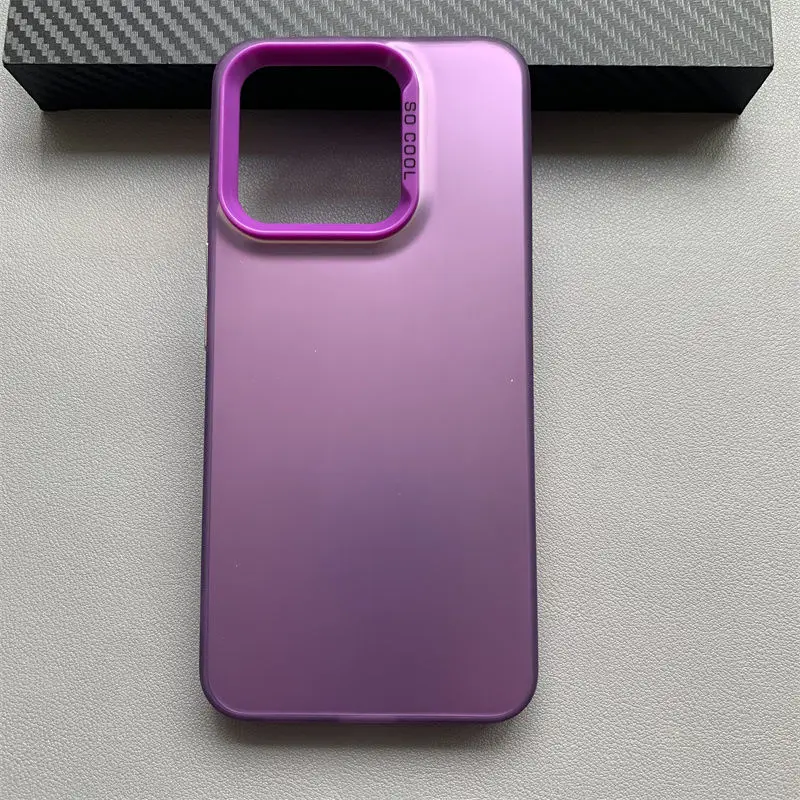 Luxury Metallic Aurora Skin Matte Cover