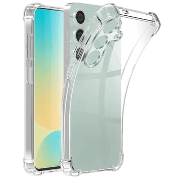 Custodia trasparente per Samsung Galaxy S26 Custodia per SamsungS26 GalaxyS26 S 26 Custodie per cellulari antiurto Cover posteriore Carcase Shell Capa