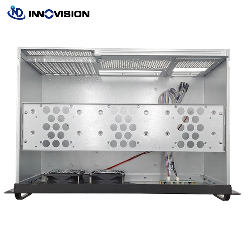 New Compact 4U 300MM depth rackmount industrial computer case 4u server chassis support ATX motherboard