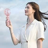 Portable Fans Handheld Mini Fan USB Rechargeable Fan Mini Desktop Air Cooler Outdoor Fan Cooling Travel Hand Fans 2