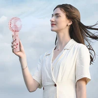 Portable Fans Handheld Mini Fan USB Rechargeable Fan Mini Desktop Air Cooler Outdoor Fan Cooling Travel Hand Fans 2