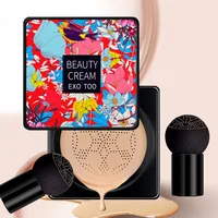 Makeup Radiate Beauty with Mushroom Air Cushion BB Cream Moisturizing Nourished Clear Complexion Hanru Lightweight Cushion