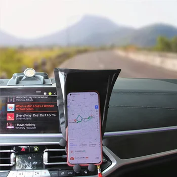 Ombrello per telefono cellulare Parasole per telefono Parasole Blocco abbagliamento Supporto per telefono Supporto per cellulare Protezione solare Accessori interni per auto
