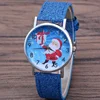 Santa Claus Women's Watches Casual Quartz Wristwatches Bright Color Leather Strap Watches Children Students Clock Gift Relogio 3