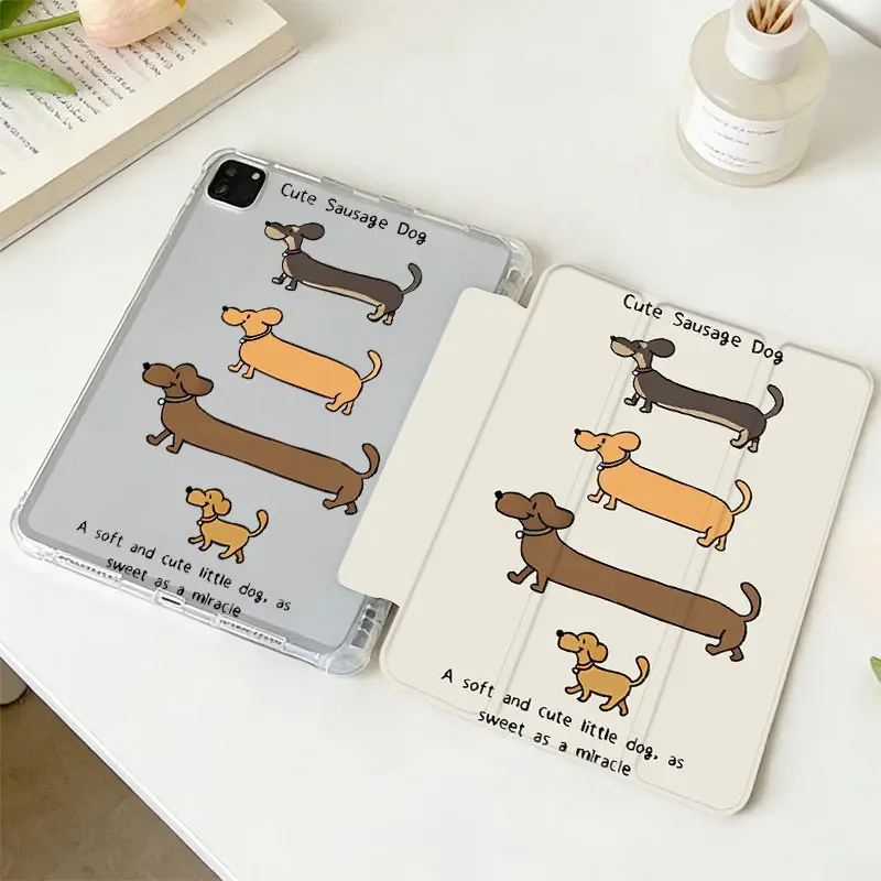 Tri-Fold TPU Bumper Protective Tablet Case