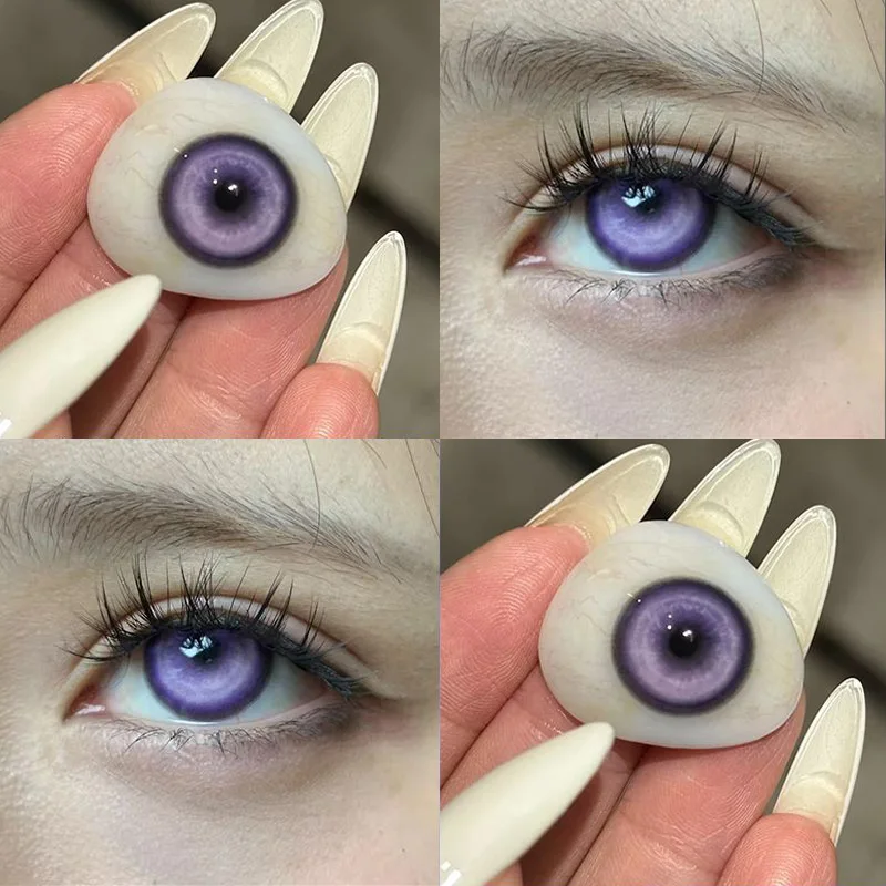 Contact Lenses JeweLens Cosplay Myopia Color Contact Lenses Anime Pupil 1pair 6months